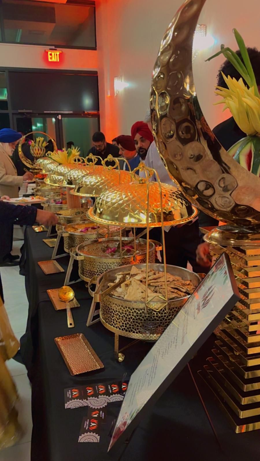 Catering buffet
